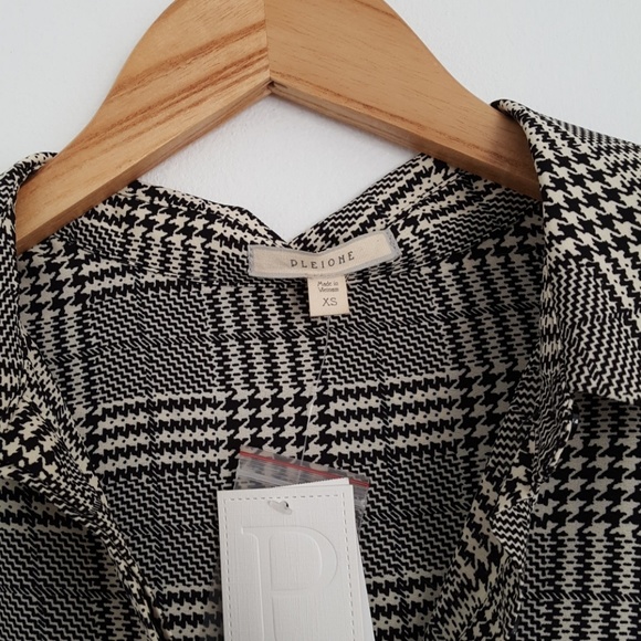 Pleione xs herringbone tunic blouse - Picture 4 of 4